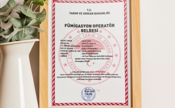 Resmi Fumigasyon Belgerimiz